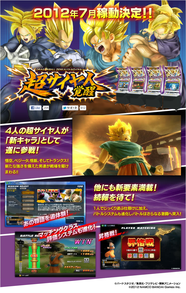 News  Zenkai Battle Royale Receiving Super Saiyan Awakening Update