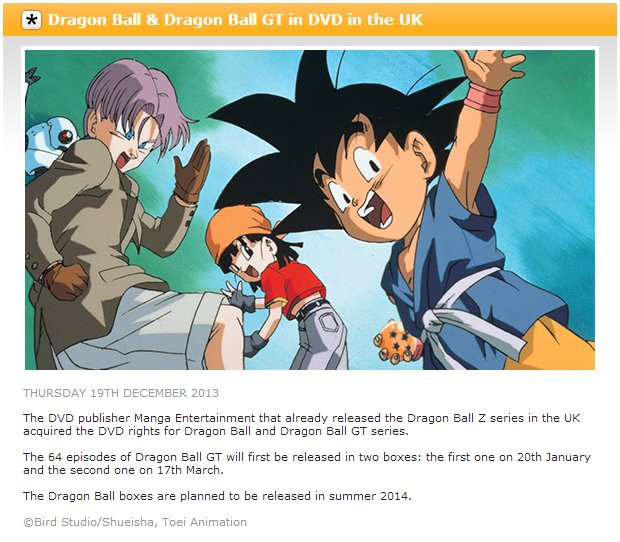 DVD Dragon Ball Gt Sagas Completas Ep. 1 A 64 En 16 (Edição em