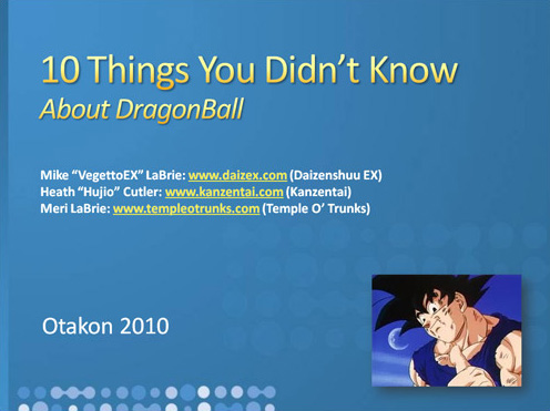 10 Things You Didn't Know About Dragon Ball