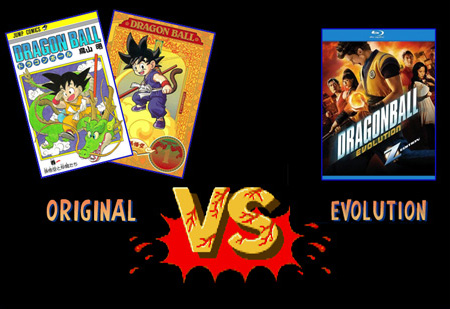 Tidbits  Dragon Ball Evolution Comparison