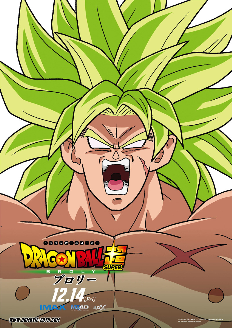 Movie Guide  2018 Theatrical Film - Dragon Ball Super: Broly