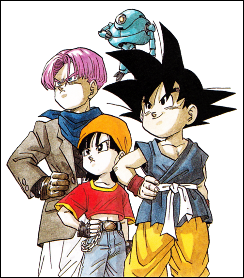 Kid Goku and Pan's relationship in DBGT • Kanzenshuu