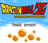 North American Title Screen for Dragon Ball Z: Legendary Super Warriors
