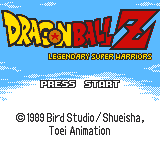 European Title Screen for Dragon Ball Z: Legendary Super Warriors