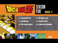 Disc 1 episode menu. BGM: [[]].