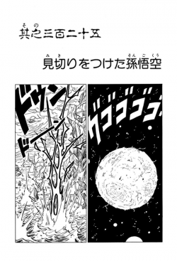 Dragon Ball Chapter 325 (Tankōbon)