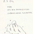 Original Slime design by Yūji Horii: "No fixed shape. A gelatinous, goopy monster. It attaches itself to people's faces, etc. and suffocates them."[7]