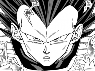 Vegeta debuts his new "Ultra Ego" form