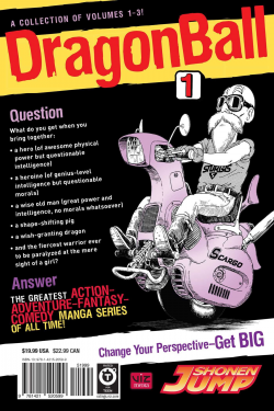 Dragon Ball VIZBIG Edition Volume 1 (Back)