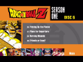 Disc 6 episode menu. BGM: [[]].