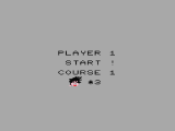 Player 1 start screen