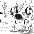 Red Ribbon Army robot from Chapter 56