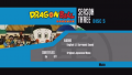 Disc 5 setup menu. BGM: [[]].