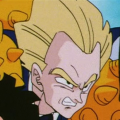 Team Member #2. His character design is reminiscent of Vegeta.
