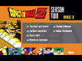 Disc 3 episode menu. BGM: [[]].