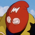 A masked gang member who wields a morning star