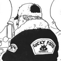 Lucky Foods Company logo (Manga)