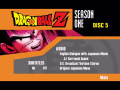 Disc 5 setup menu. BGM: [[]].