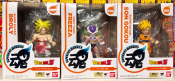 "Tamashii Buddies" figures from Bandai, released in 2014-2015, with name spellings including "Broly," "Freeza," and "Son Gokou"
