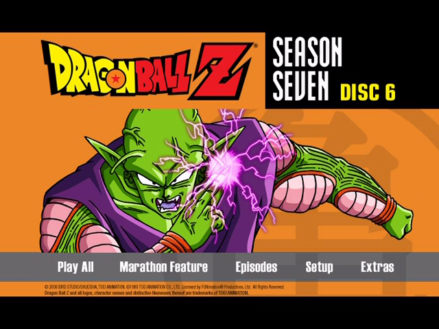 DRAGON BALL SUPER: SUPER HERO (2022), DVD Menu