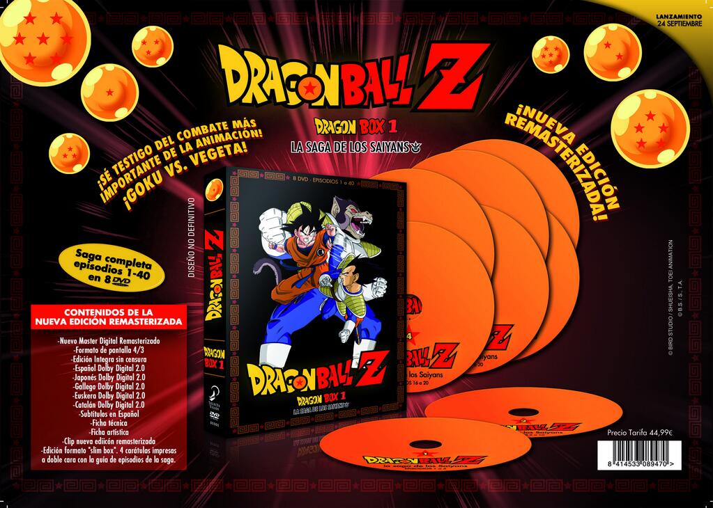 dragon ball z - la saga de los saiyans - episod - Comprar Séries