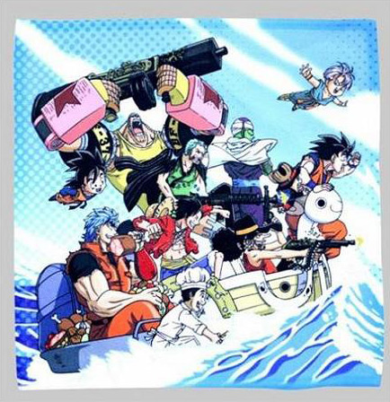 Dragon Ball Z x One Piece x Toriko crossover anime visual released –  Capsule Computers