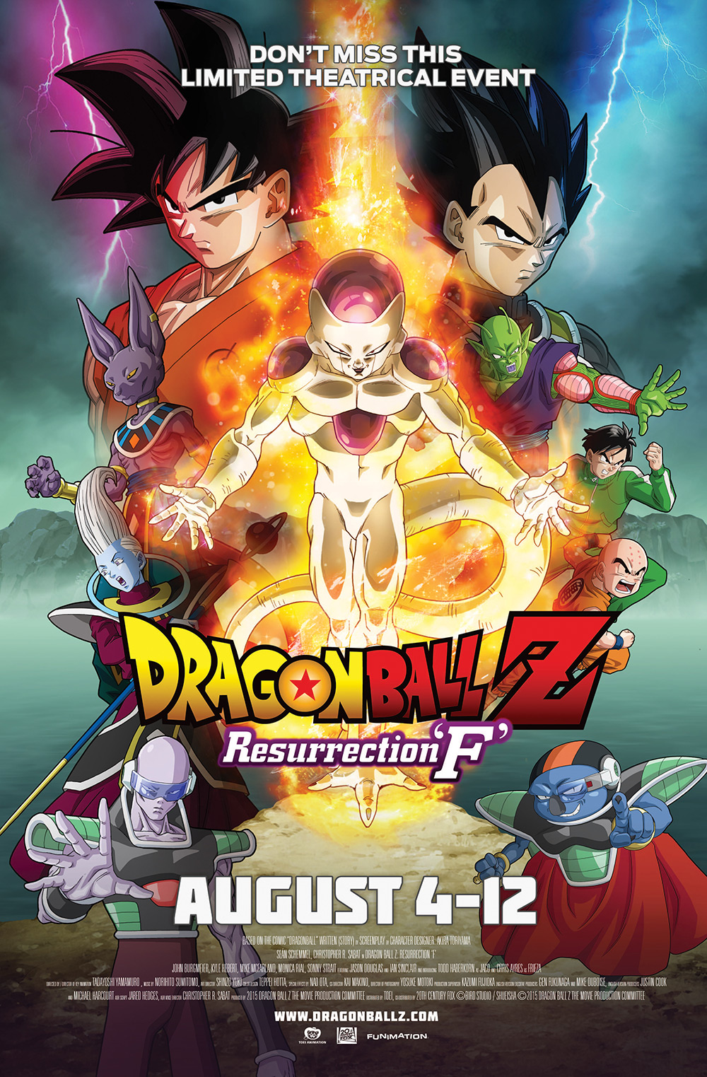 Reviews | "Dragon Ball Z: Resurrection 'F'" (English Theatrical Release)