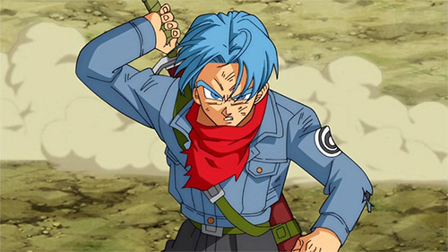 Dragon Ball Super: Trunks' Blue Hair Training - wide 5