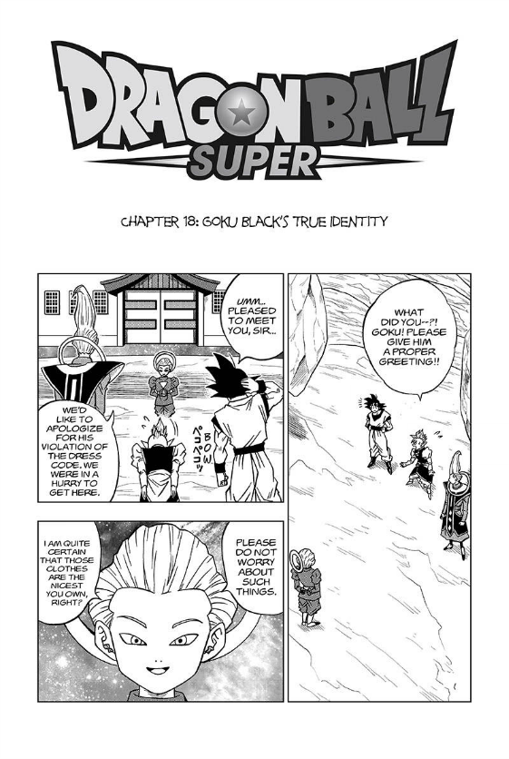 News  Viz Posts Dragon Ball Super Manga Chapter 20 English Translation