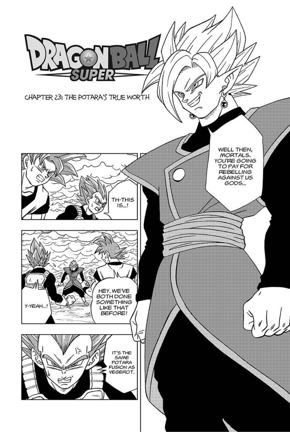 Dragon Ball Super, Chapter 5 // VIZ  Dragon ball super, Dragon ball, Dragon  ball super manga