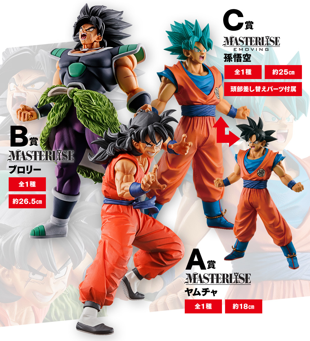 Ichiban Kuji Dragon Ball Back to the Film C Award Super Saiyan