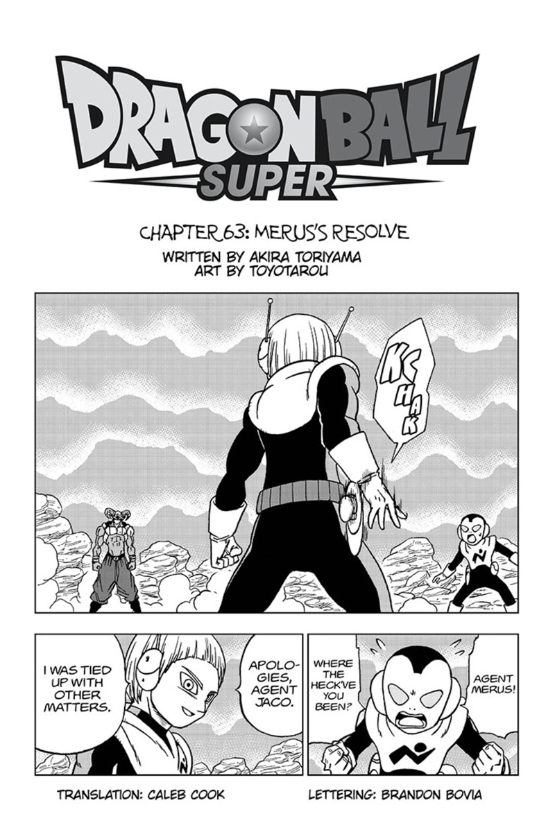 Viz Posts Dragon Ball Super Manga Chapter 1 English Translation : r/ dragonball