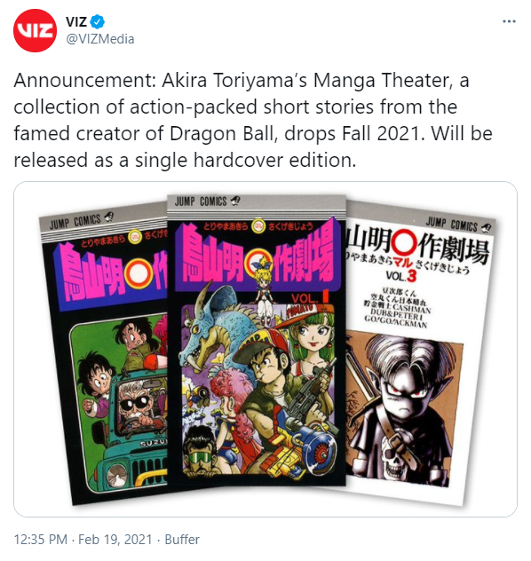 Akira Toriyama's Manga Theater by Akira Toriyama
