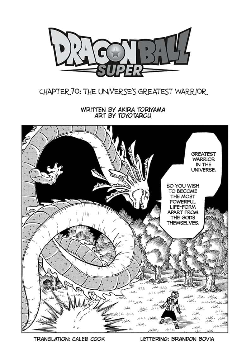 News  Dragon Ball Super Manga Chapter 70 Released