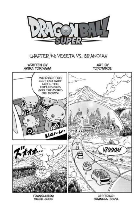 Manga livre dragon ball super