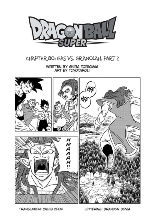 News  Dragon Ball Super Manga Chapter 80 Released