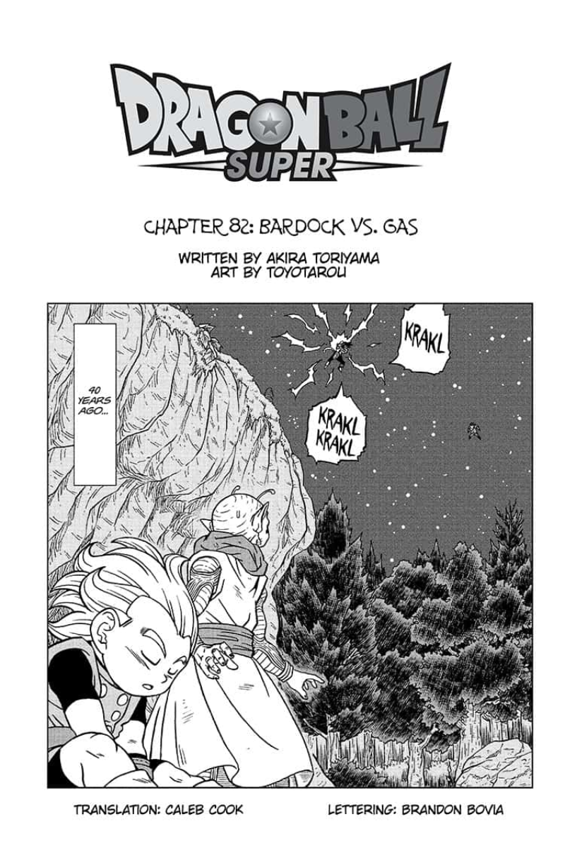 Dragon ball super manga chapter 82