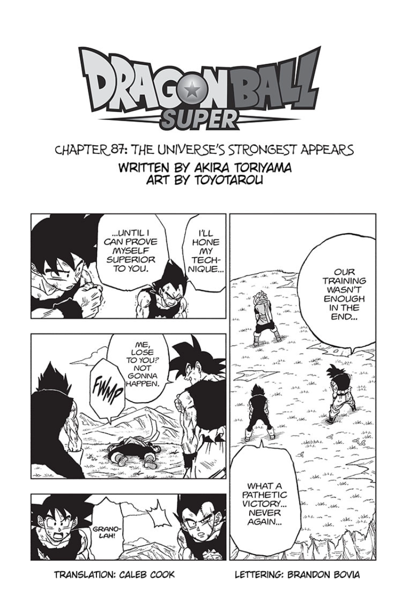 News  Dragon Ball Super Manga Chapter 85 Released - Kanzenshuu