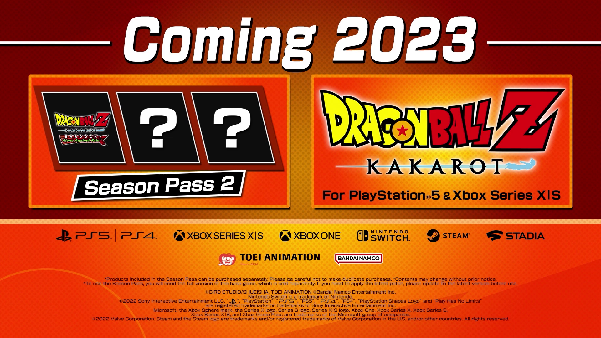 DRAGON BALL Z KAKAROT set to release on PlayStation 5 and XBOX Series X, S  January 13th, 2023, physical pre-orders are now open!