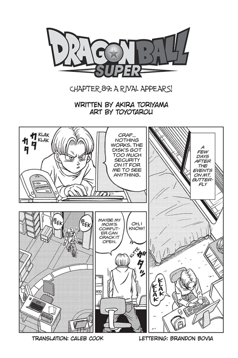 Dragon Ball Super Manga Chapter #89 - DBZ Figures.com