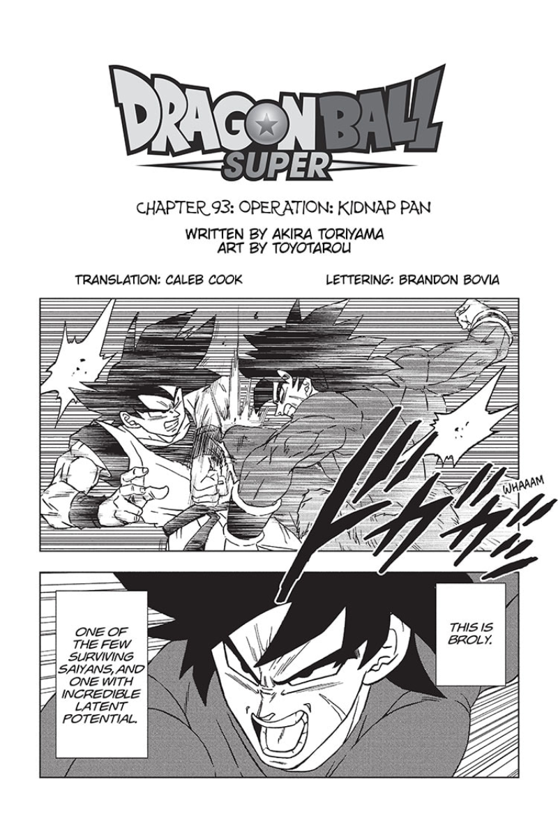 Dragon Ball Super chapter 93 spoilers and release date explored