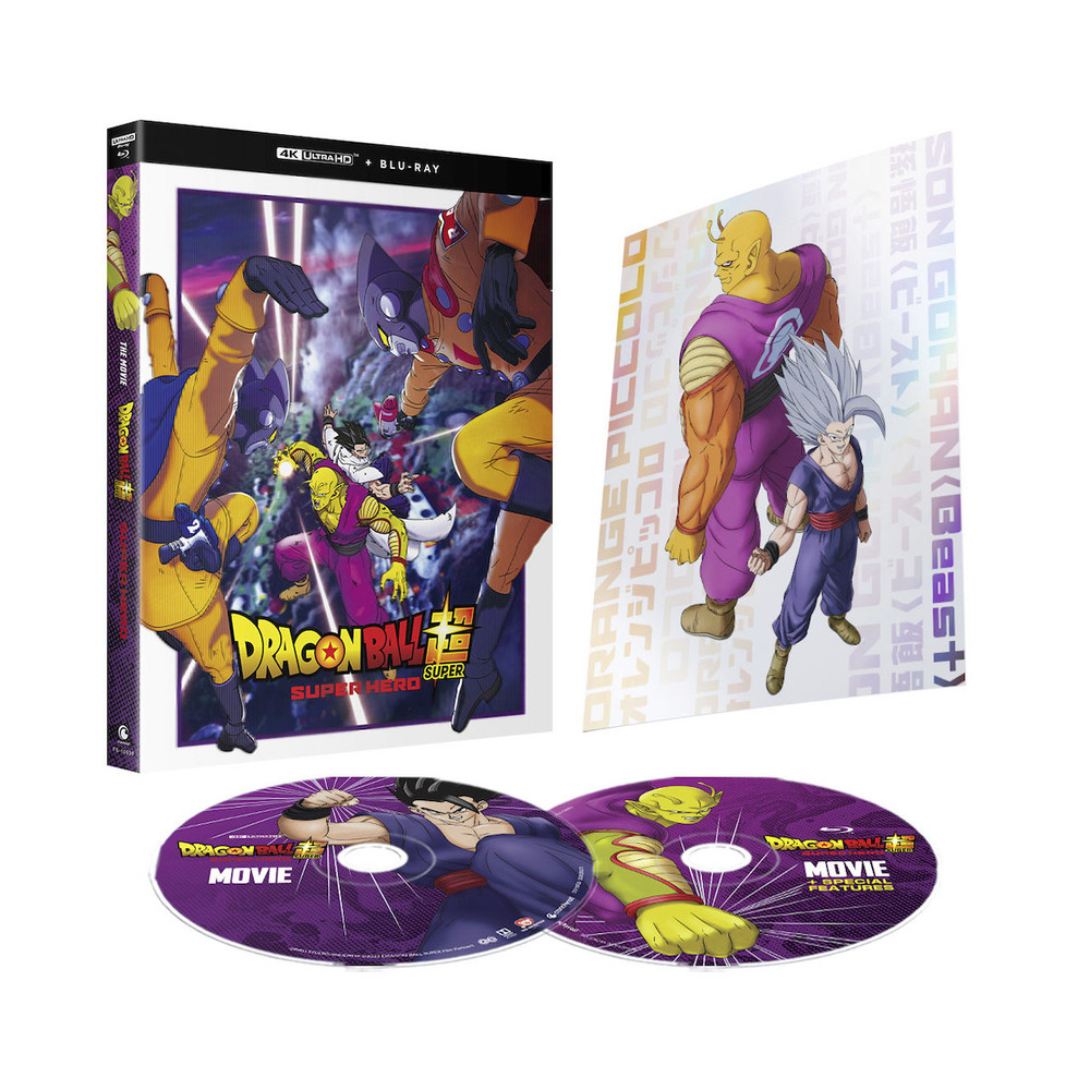 Dragon Ball Super Super Hero 4K ULTRA HD Blu-ray & Steelbook Special  Limited F/S