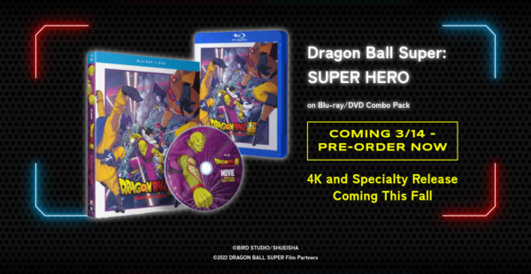 Dragon Ball Super: SUPER HERO will be released on 4K Ultra HD Blu